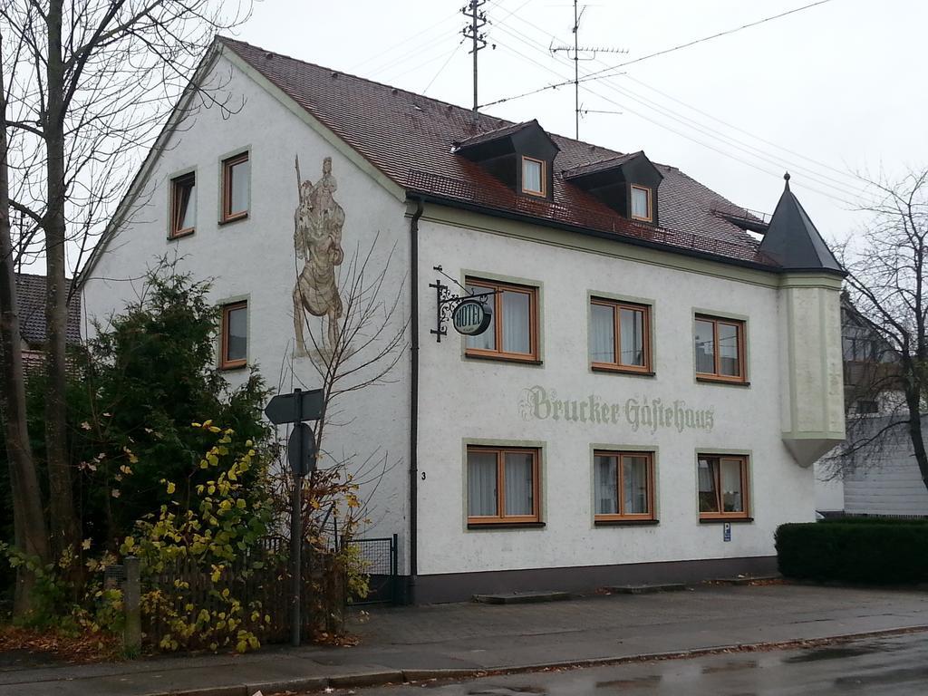 Brucker Gastehaus Hotell Fuerstenfeldbruck Exteriör bild
